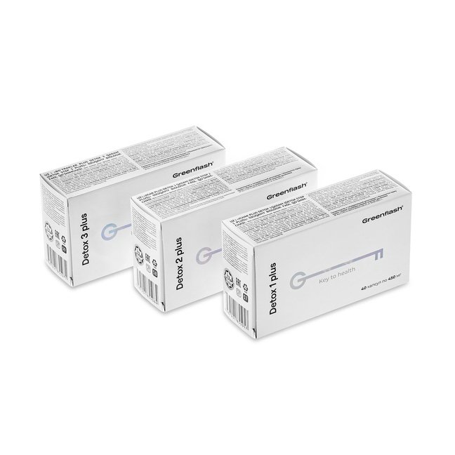 Кейс Detox Step 1–3 PLUS — формулы мягкого очищения — изображение 2